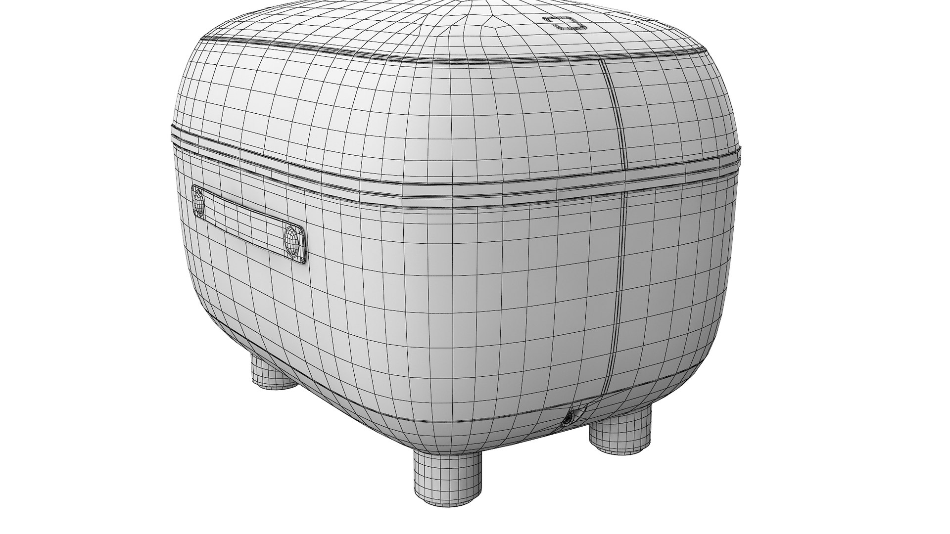 Bork D605 Foot Massager 3D Model - TurboSquid 1670117
