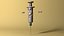 Cartoon Syringe Rigged