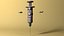 Cartoon Syringe Rigged