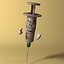Cartoon Syringe Rigged