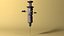Cartoon Syringe Rigged