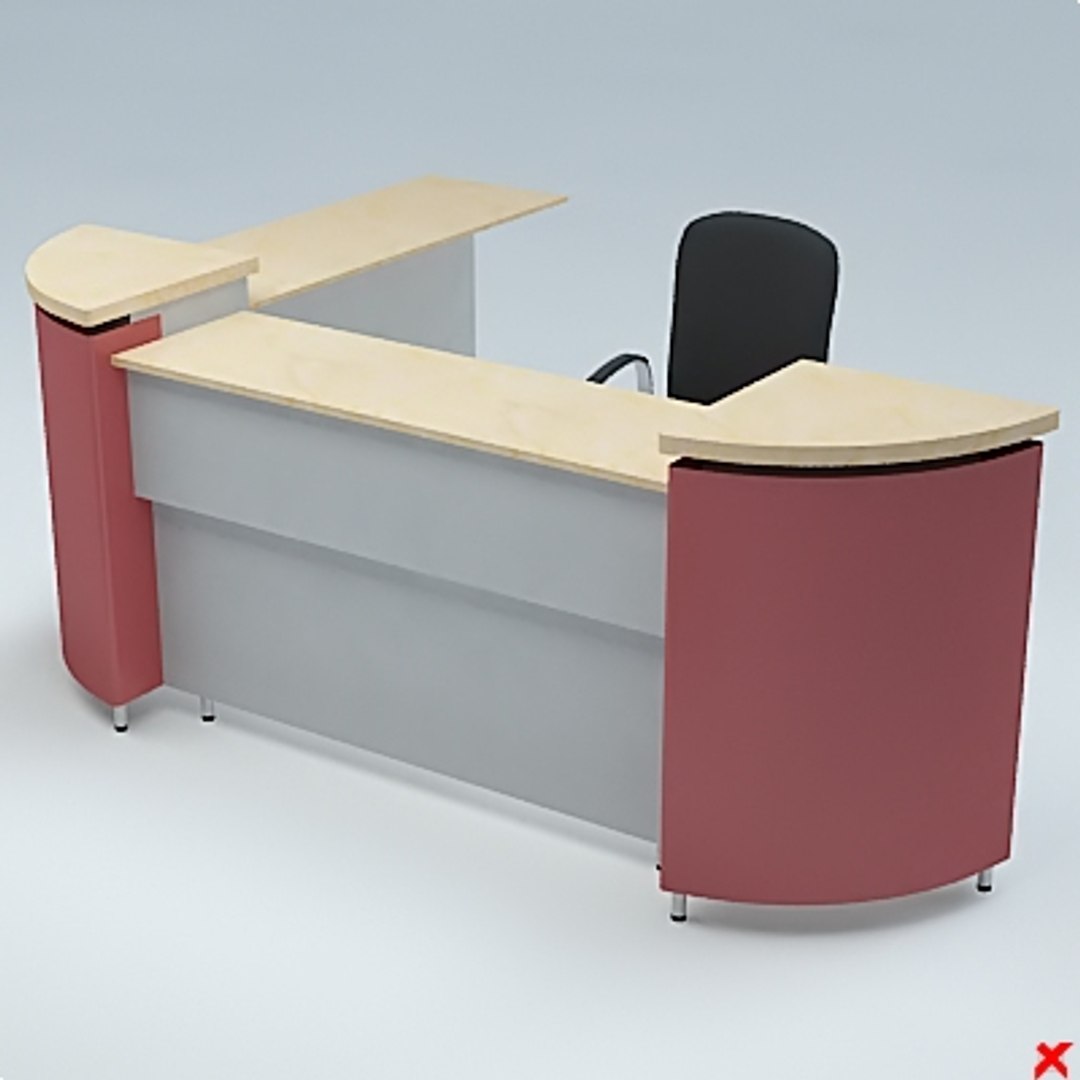 counter 3d model