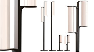 3D Vibia Class Outdoor Floor Lamps