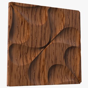 3D 3D Wall Panel Drops Wood