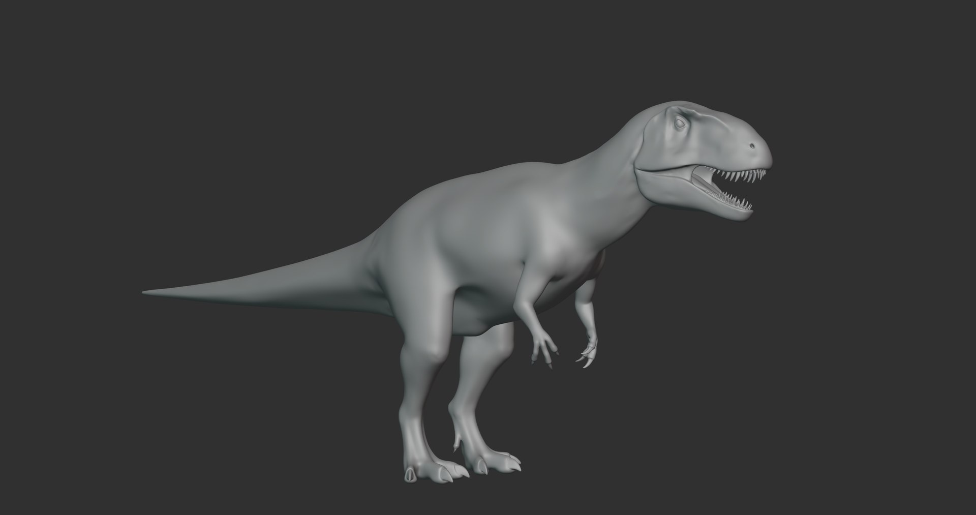 3D Sinraptor Basemesh Low Poly - TurboSquid 2107620