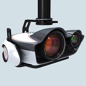 video camera steadicam 3D model