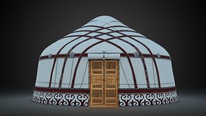 3d yurta folding house