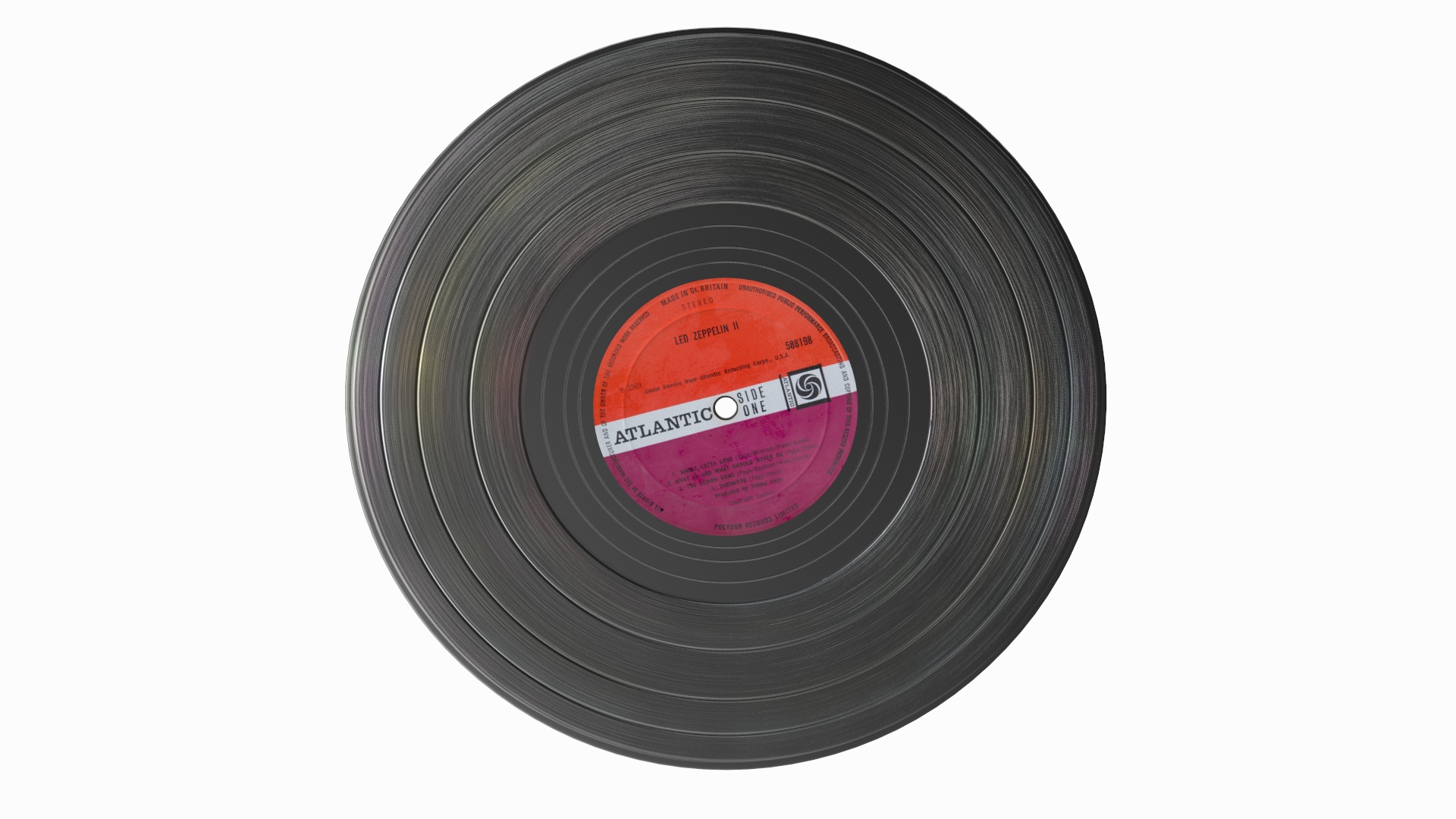 Vinyl Record Model - TurboSquid 2144094