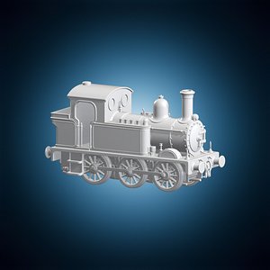 3D British Pannier Tank Engine 3D Print Model model