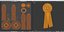 award ribbon 3D
