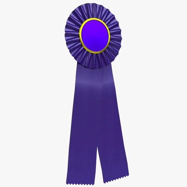 award ribbon 3D