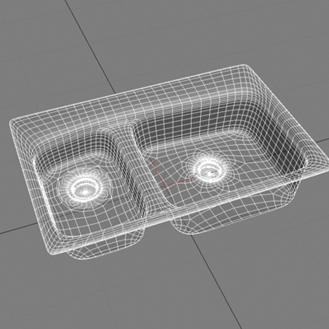 kitchen sink 3d model