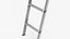 Metal Attic Ladder Rigged