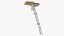 Metal Attic Ladder Rigged