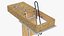 Metal Attic Ladder Rigged