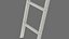 Metal Attic Ladder Rigged