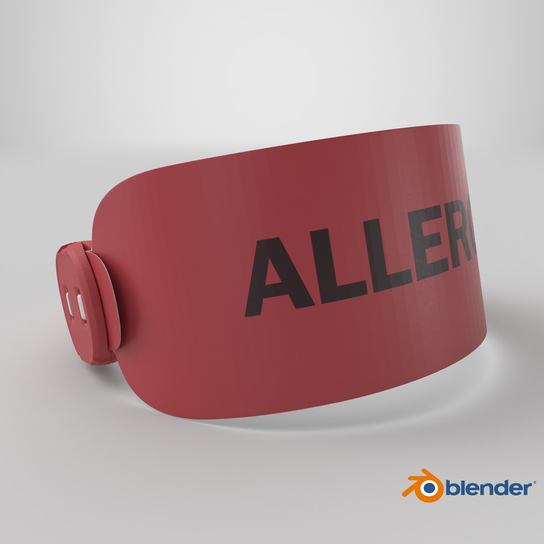 3D Medical Allergy Alert Wristband model https://p.turbosquid.com/ts-thumb/BQ/sNqZLA/Jb/stemcell_blender_cycles_render/png/1783711129/1920x1080/fit_q87/e31ca3abce7aa0d97de1e6edb42bb1254f49fd9e/stemcell_blender_cycles_render.jpg