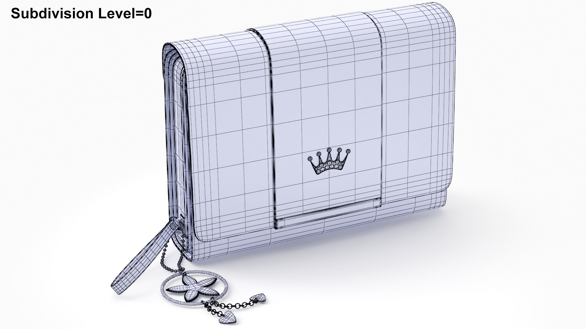 3D Women Leather Wallet 03 Model - TurboSquid 2334720