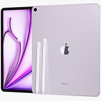 Apple iPad Air 13 2024 6th gen WiFi and Cellular with Pencils Purple