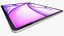 3D Apple iPad Air 13 2024 6th gen WiFi and Cellular with Pencils Purple