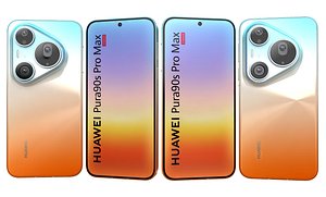 HUAWEI Pura 90s Pro Max Orange Ocean 3D