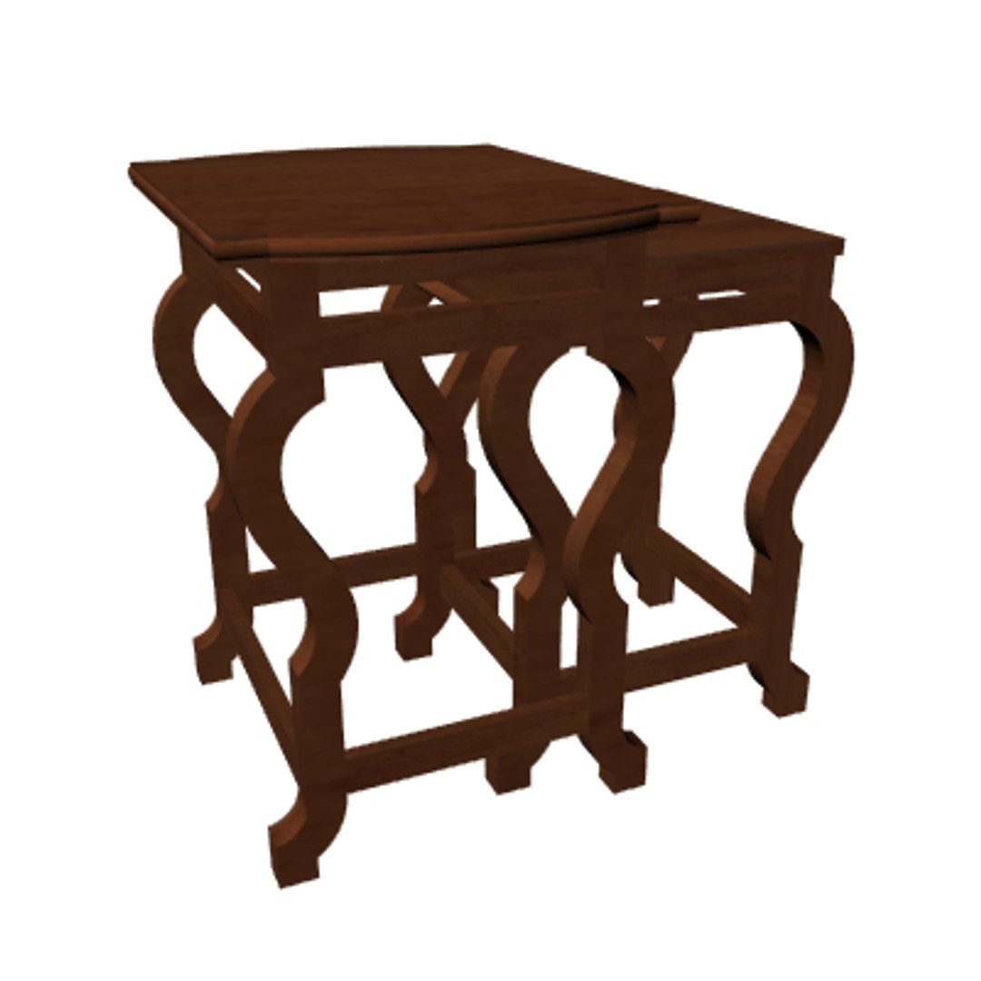 3d Model Nesting Tables