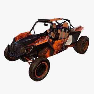 4x4 UTV Buggy 3D model