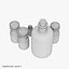 ビンテージ薬局ボトル2型