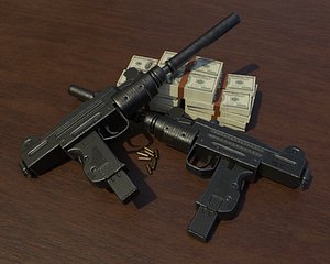 3D model uzis