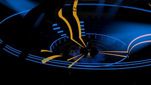 Millionaire Quiz Show Set