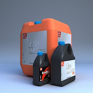 oil plastic 3D model