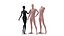 Collection de mannequins