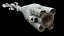 3d iss module canadarm 2 model