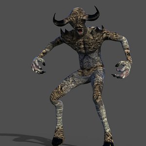 grave demon 3D model