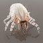 3D Dust Mite Walk Animated Rigged For Maya model