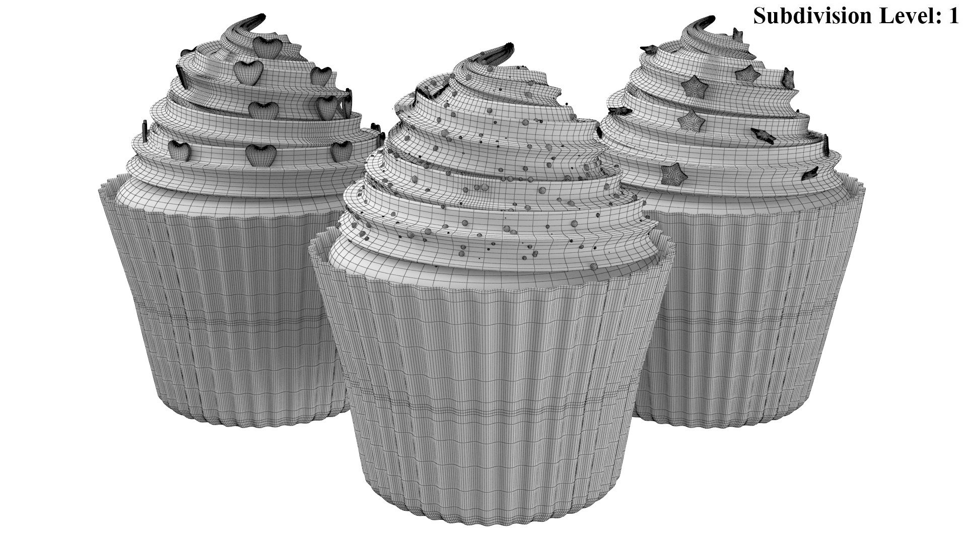 3D Donuts And Cupcakes Collection https://p.turbosquid.com/ts-thumb/BR/8s9xq2/6z/cupcakes7/jpg/1644313115/1920x1080/fit_q87/24fe80e80fc47f07caad2b1e2ebebd011b812f2d/cupcakes7.jpg