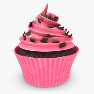 max realistic cupcake pink