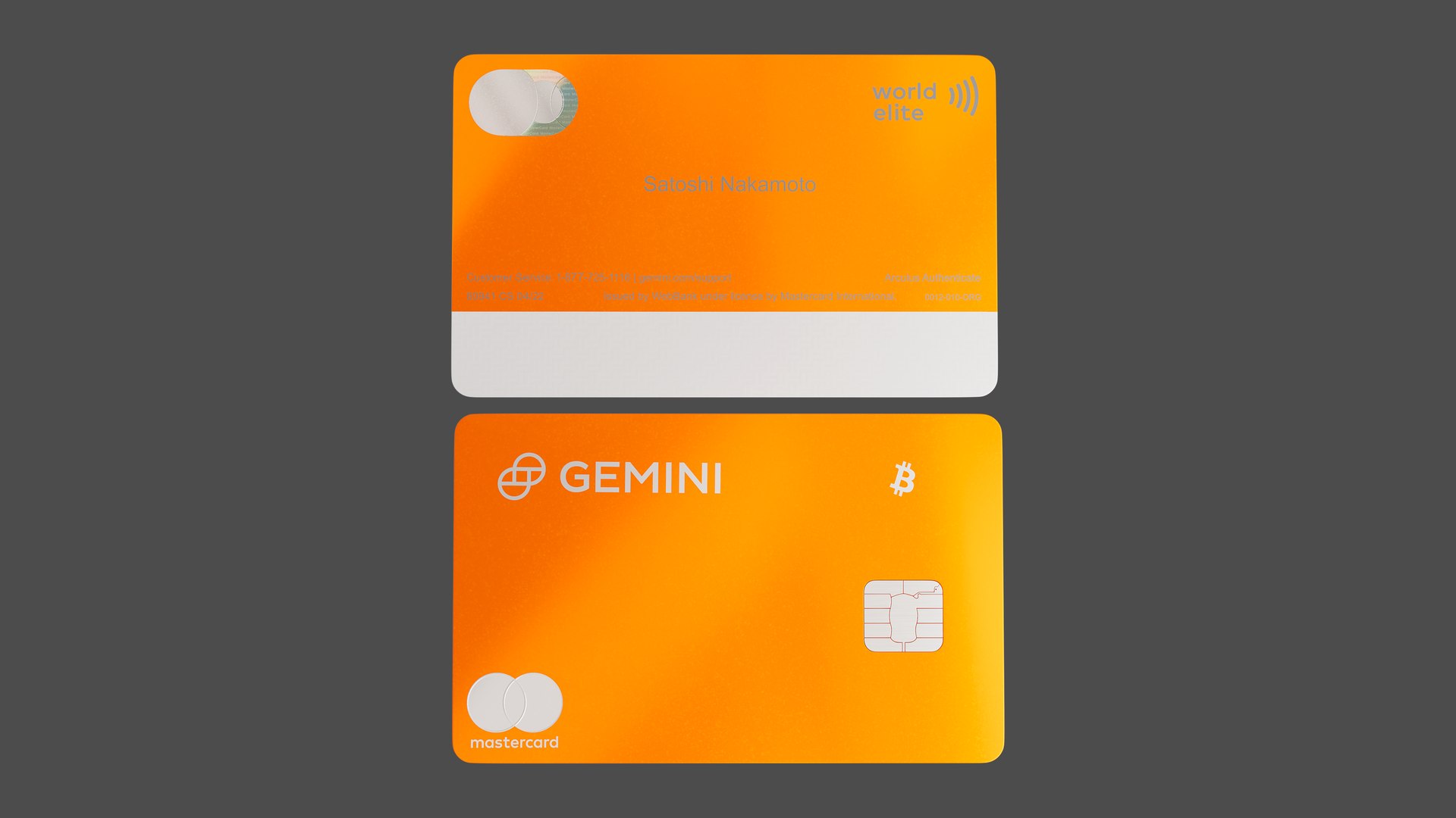 3D Gemini Bitcoin Crypto Credit Card Model - TurboSquid 2454769