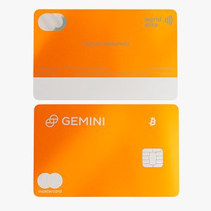 Gemini Bitcoin Crypto Credit Card