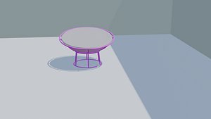 Elliptical Mesh Lounge Chair
