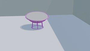 Elliptical Mesh Lounge Chair