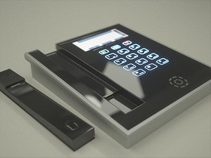 Futuristic Desktop Telephone