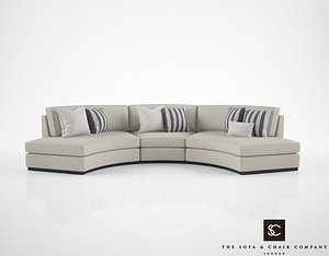 sofa chair atlas 3D model