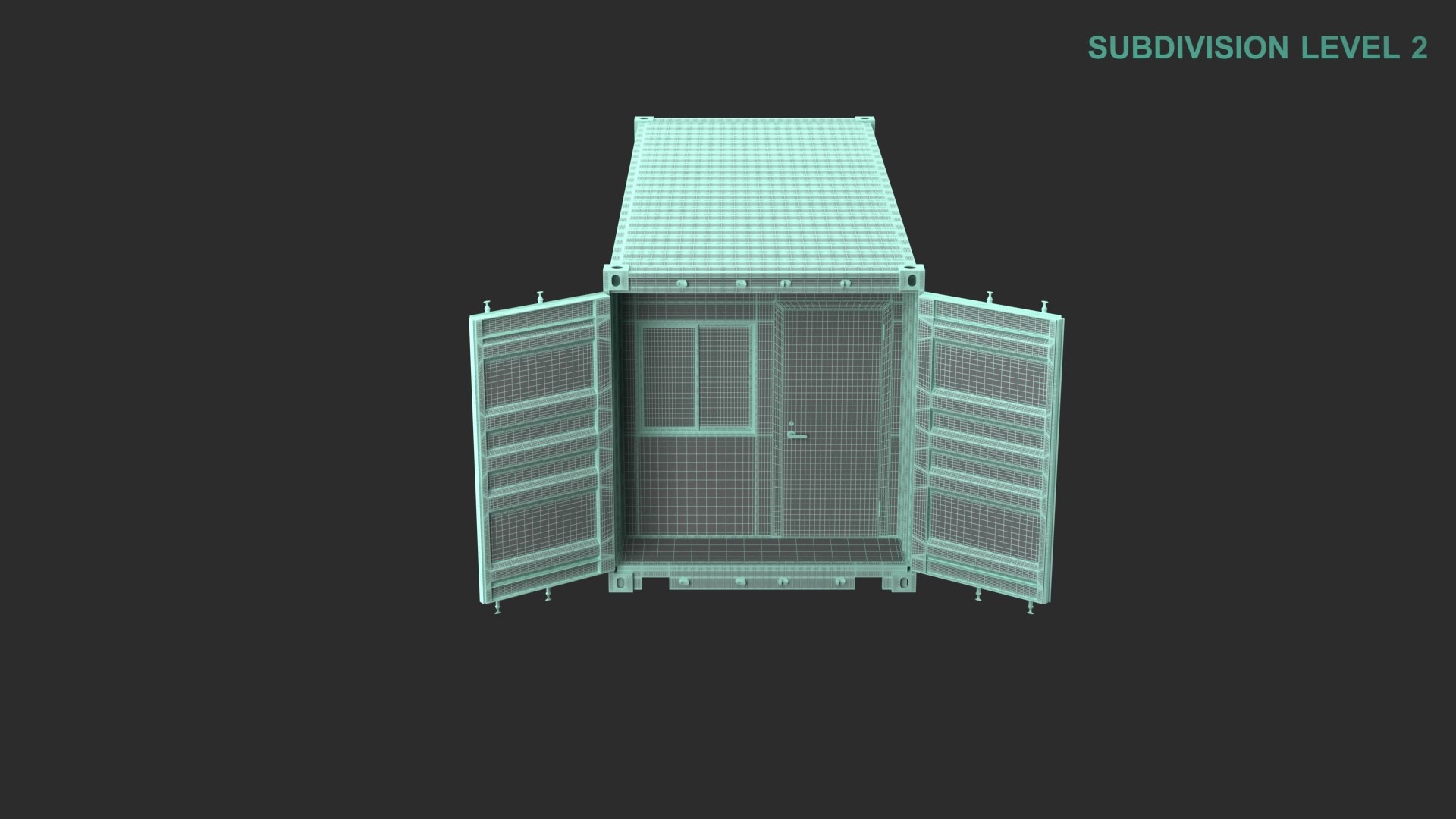3D Office Container - TurboSquid 2019558