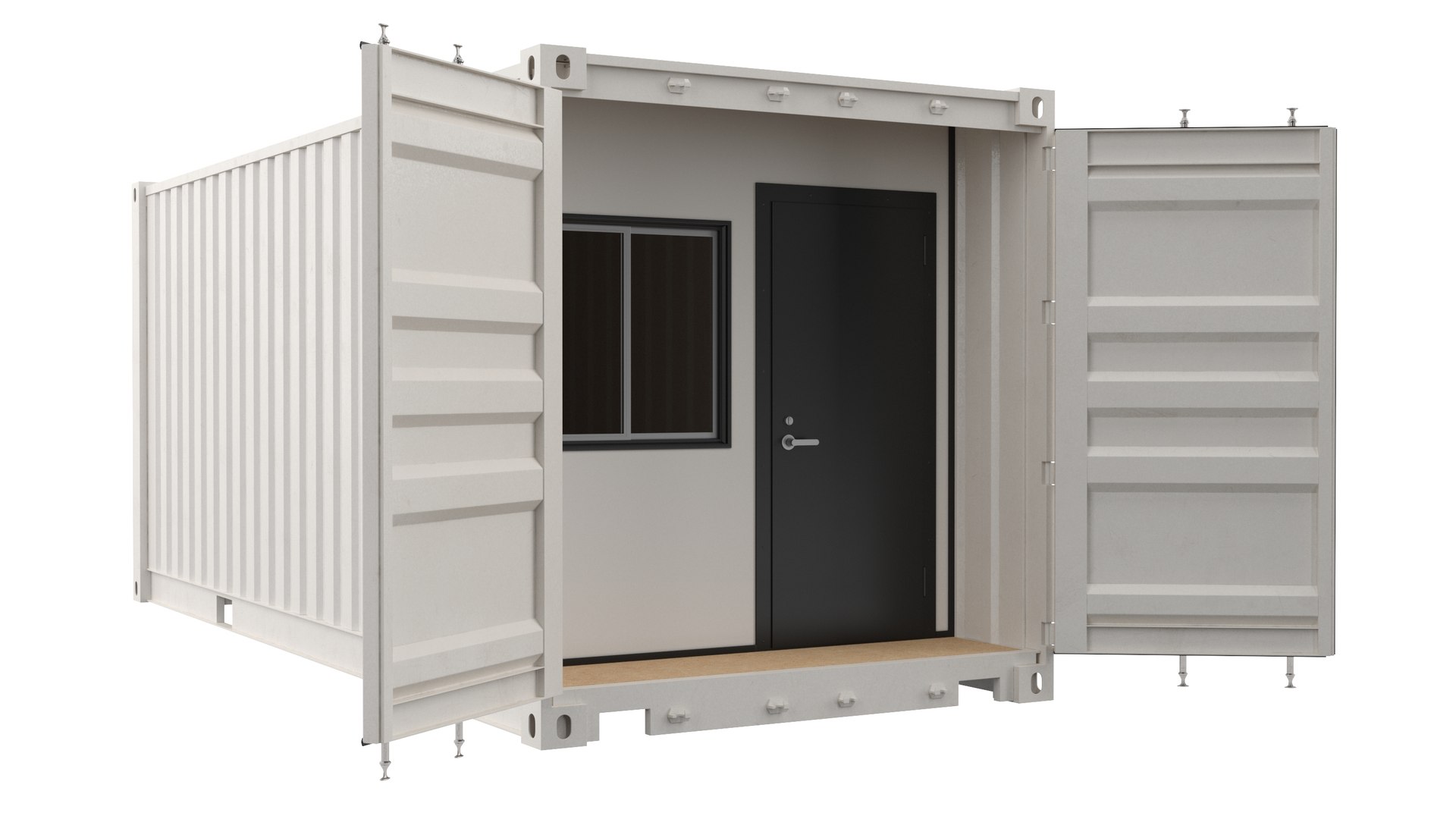 3D Office Container - TurboSquid 2019558