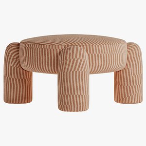 3D Marlon Ottoman by Pietro Franceschini for Dooq
