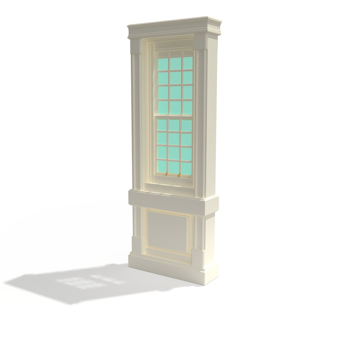 Victorian Window set I 3D model - TurboSquid 2023081