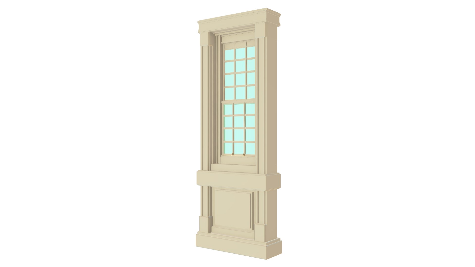 Victorian Window set I 3D model - TurboSquid 2023081