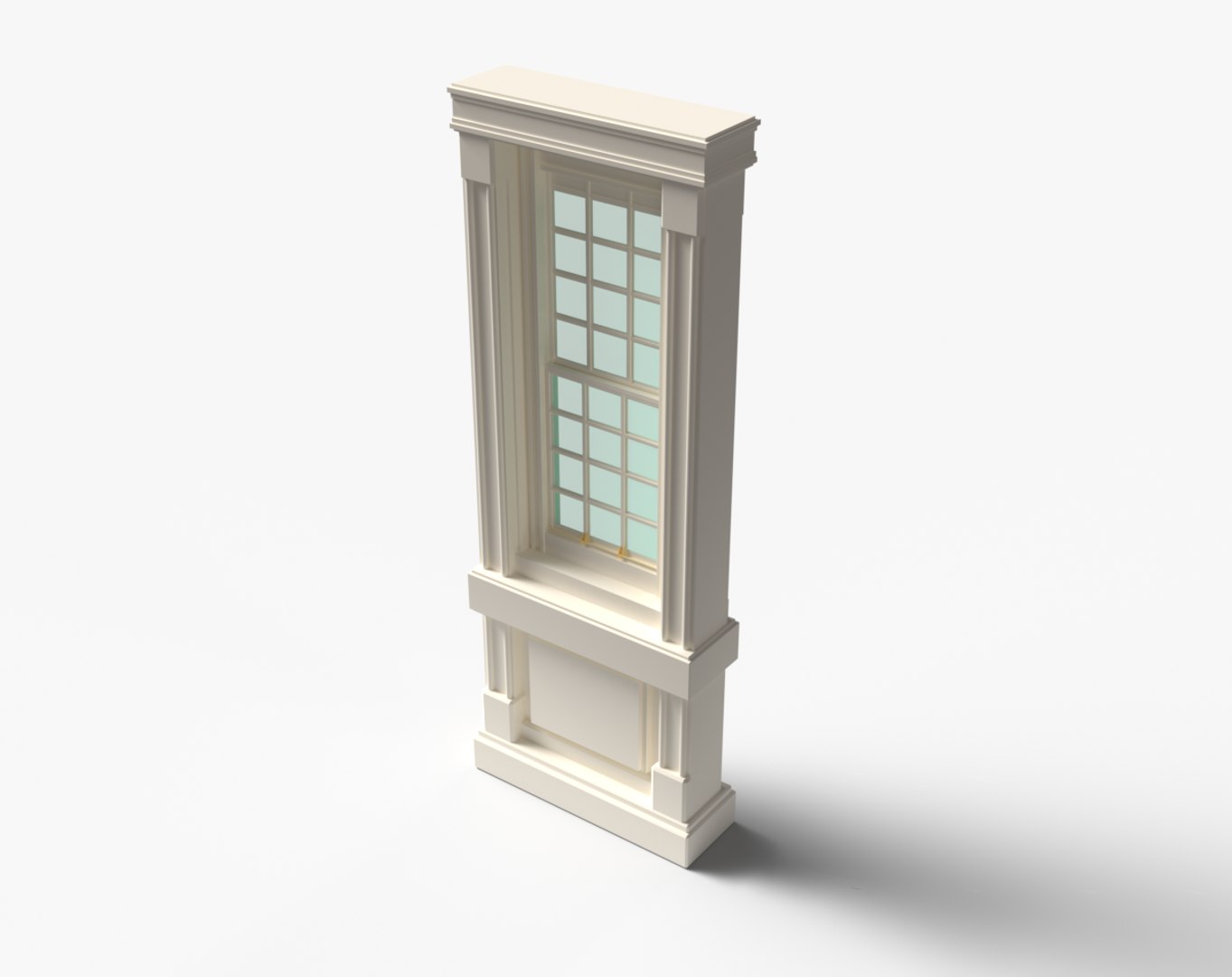 Victorian Window set I 3D model - TurboSquid 2023081