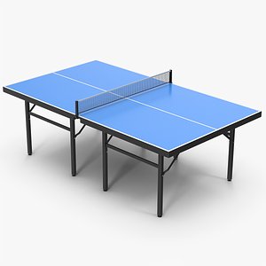 Blue Tennis Table